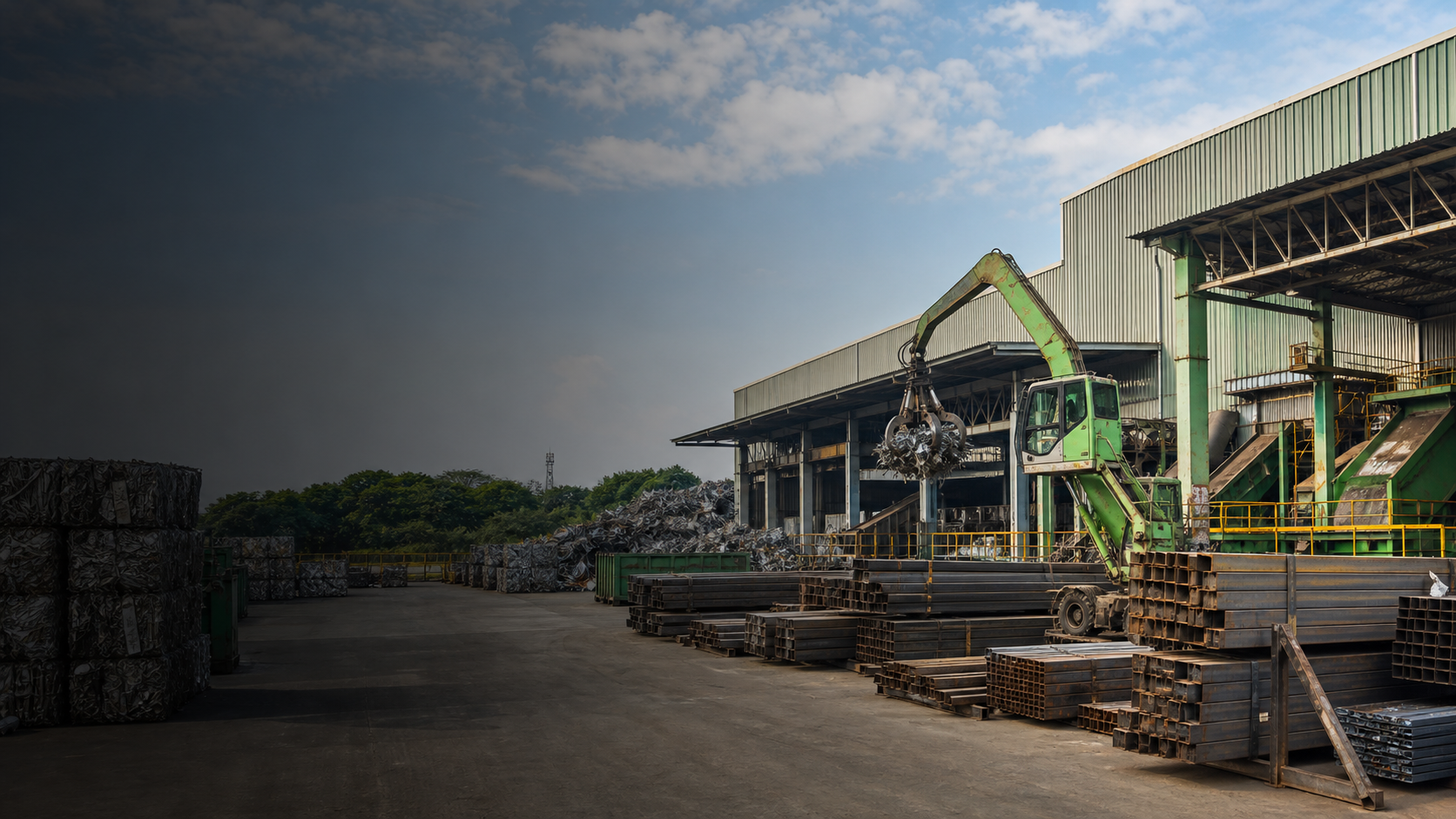 Green Force recycling and steel processing facility